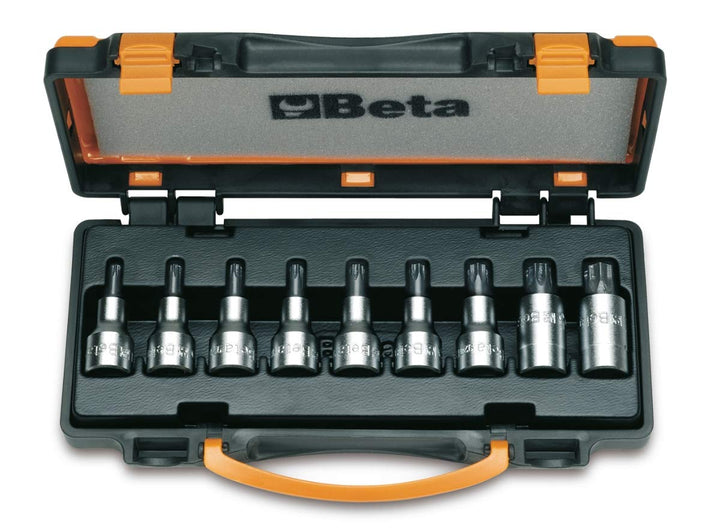Beta 920TX/C9 - Steckschlüsselsatz, 9teilig, für Torx®-Schrauben (Art. 920TX), im kasten