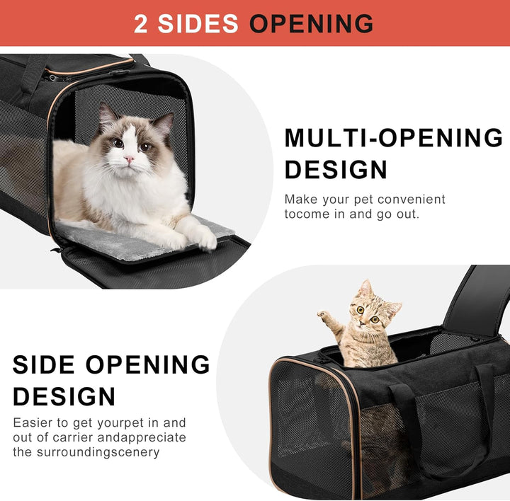 Cinnani hundetasche, hunde transporttasche Umhängetasche, ideal für Reisen, robust, langlebig, aus h
