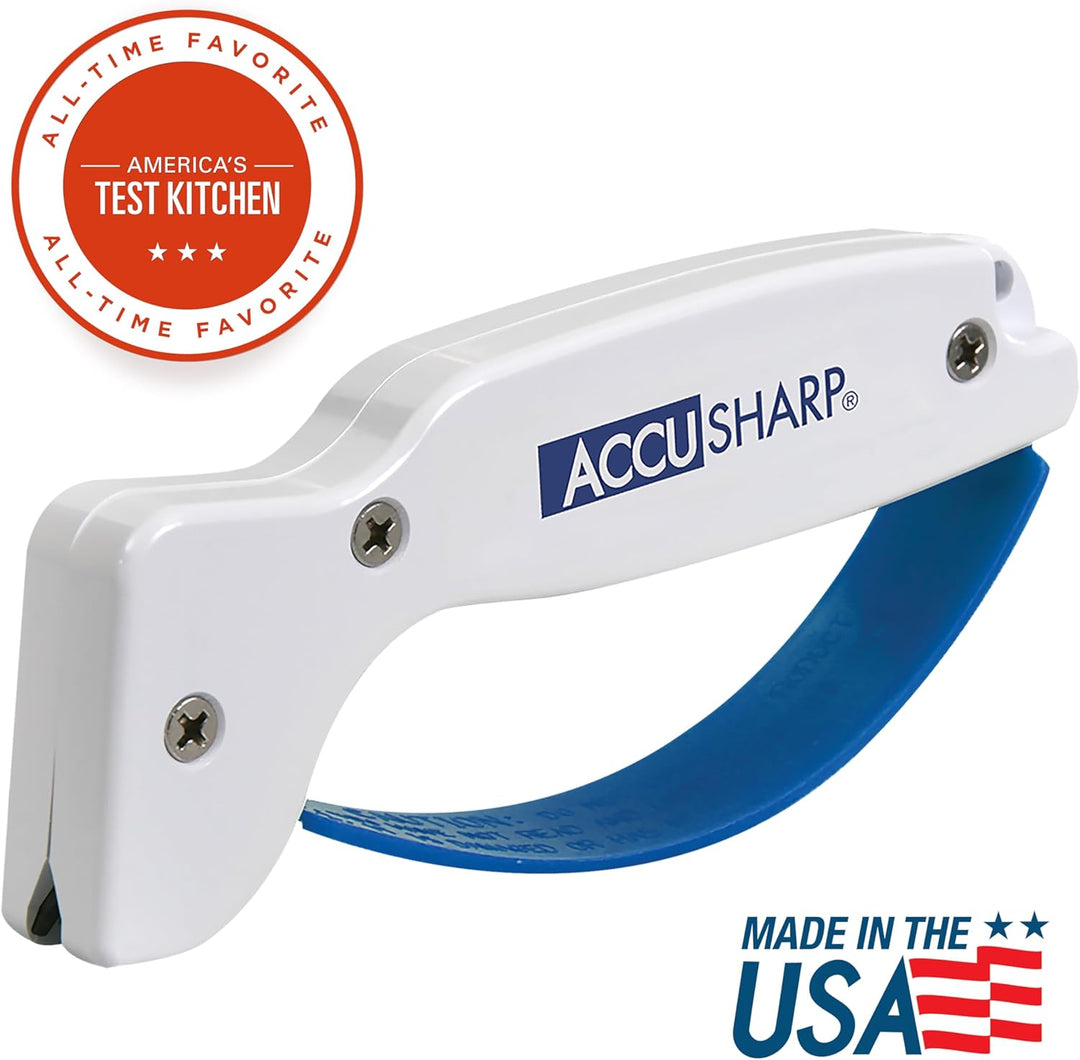 AccuSharp Messerschärfer, Blau/Weiss, ACCU-001W, Blau/Weiss