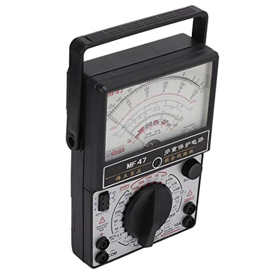 MF47 Mehrbereichs-Analog-Voltmeter, Multimeter mit Internem Magnetzeiger Hochgenaues Analog-Multimet