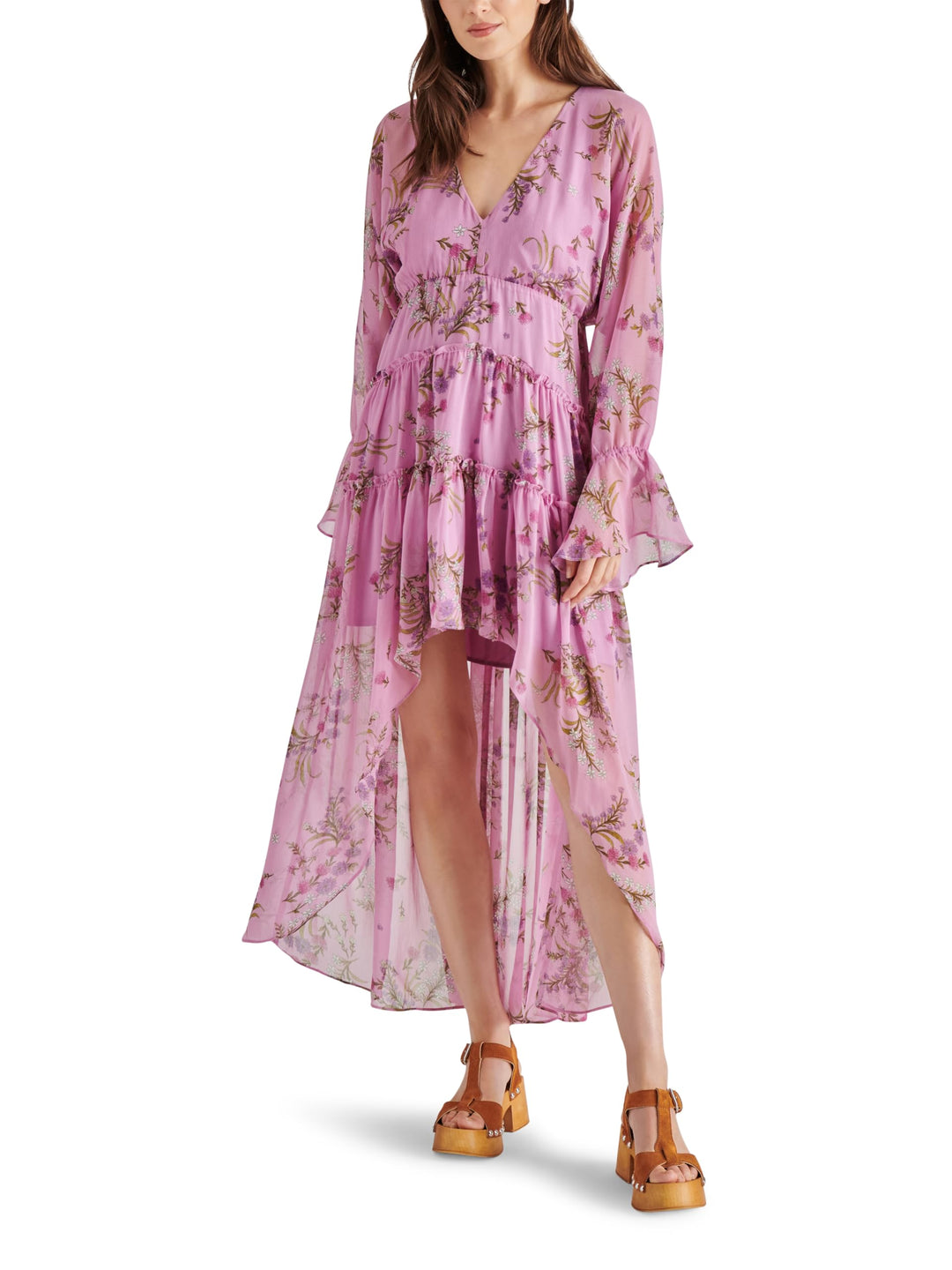 Steve Madden Damen Sol Kleid S Violett, S Violett