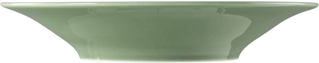 Seltmann Weiden 5 x Suppenteller rund 22,5 cm Beat Salbeigrün