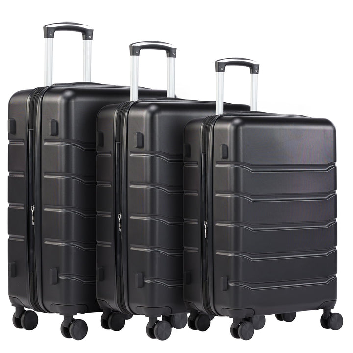 DUMOS 3tlg. Hartschalenkofferset Hard Shell Basic Hartschalenkoffer Trolley Koffer offerset Gepäck R