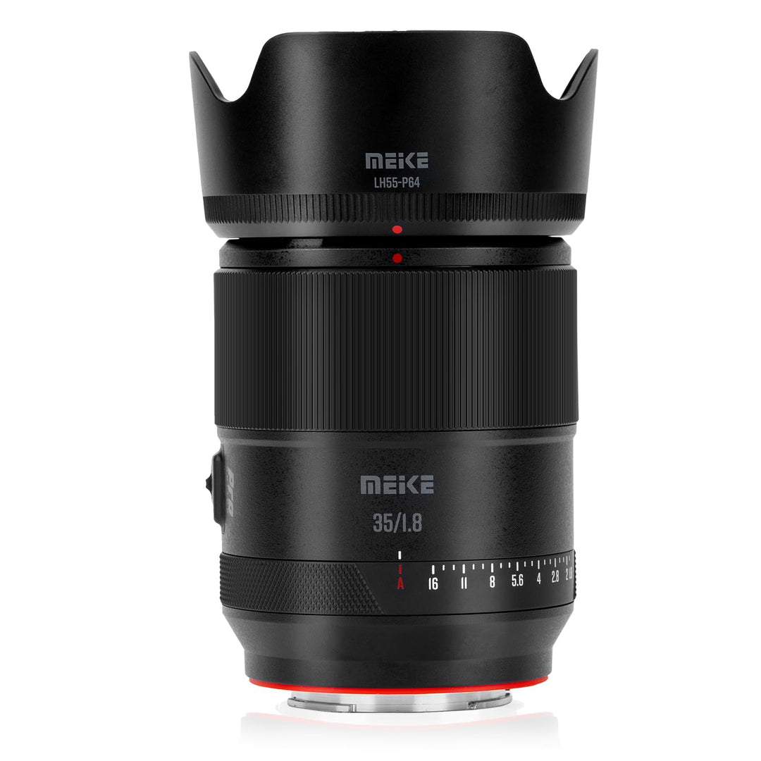 Meike 35 mm F1.8 Vollformat-AF-STM-Objektiv, Weitwinkel, Autofokus, Feste Prime-Porträtobjektive für