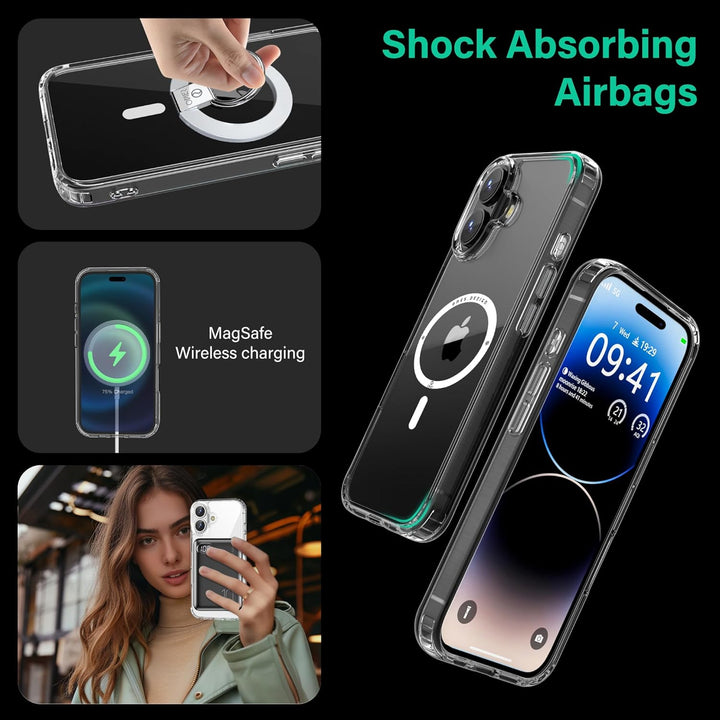 ONES für iPhone 17 Hülle, Kompatibel mit MagSafe, Militärnorm Schutz Magnetisches HandyHülle, Vergil
