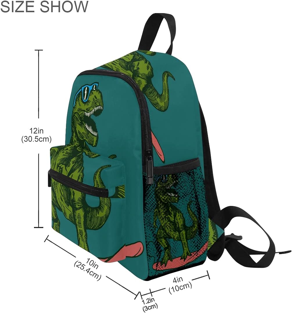 Blauer Dinosaurier-Rucksack für Kleinkinder, niedlicher Kinder-Rucksack für Kinder, Jungen, Kinderga
