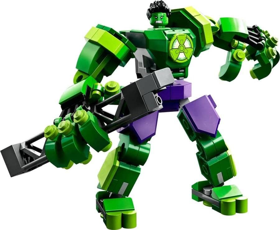 LEGO 76241 Marvel Hulk Mech, Action-Figur des Avengers Superhelden, sammelbares Spielzeug zum Bauen