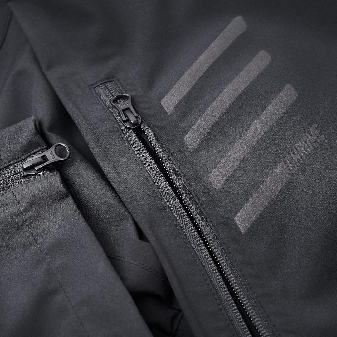 Chrome Storm Regenhose Herren schwarz 2022 Fahrradhose L Schwarz, L Schwarz