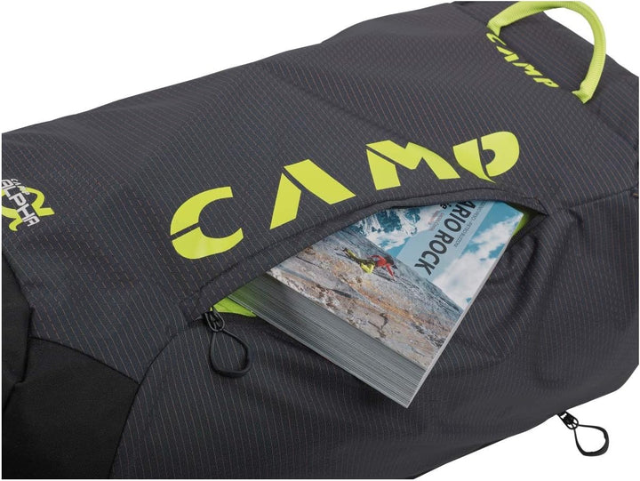 CAMP Rox Alpha 40l Schwarz - Komfortabler praktischer Kletterrucksack, 40l, Grösse 40l - Farbe Black