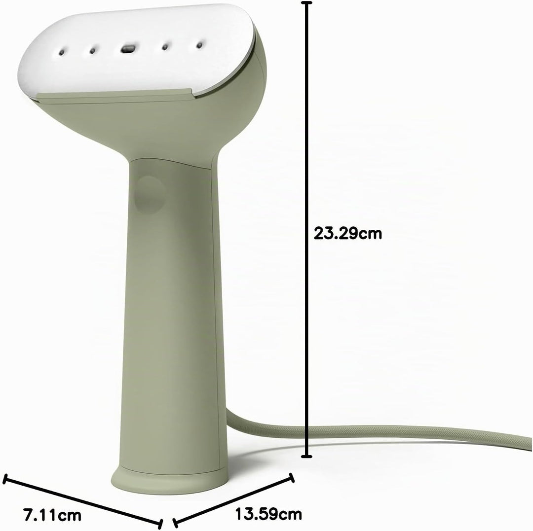 Steamery Dampfglätter Cirrus 3, 1200W, EU-Stecker, Dampfleistung 20g/min, Beheizte Bügelplatte, Schn