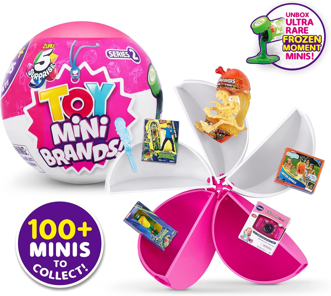 5 Surprise Toy Mini Brands Series 2 Wave 2 Überraschungskapsel (5er Pack) 5 Surprise Toy Mini Brands