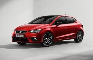 Fussmatten für Seat Ibiza V ab 2017, passgenau, rutschfest, Absatzschoner aus verstärktem Gummi, Bef