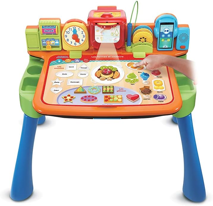 VTech Interaktiver Schreibtisch, Kunststoff, Mehrfarbig