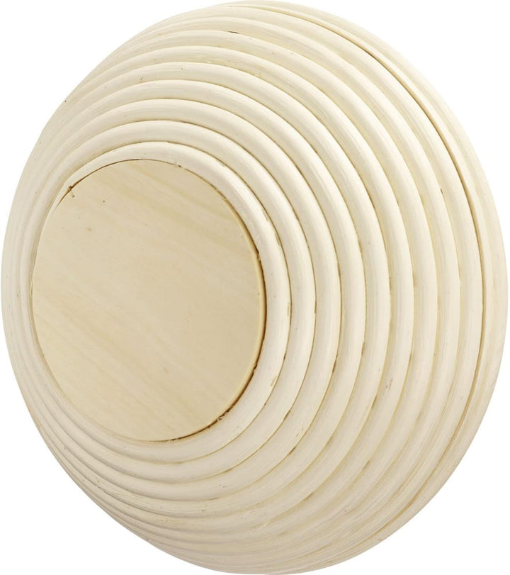 Westmark Gärkörbchen-Set, 2tlg., Gärkörbchen rund + Bezug, Mit Herz, Peddigrohr/Baumwolle, Hellbeige