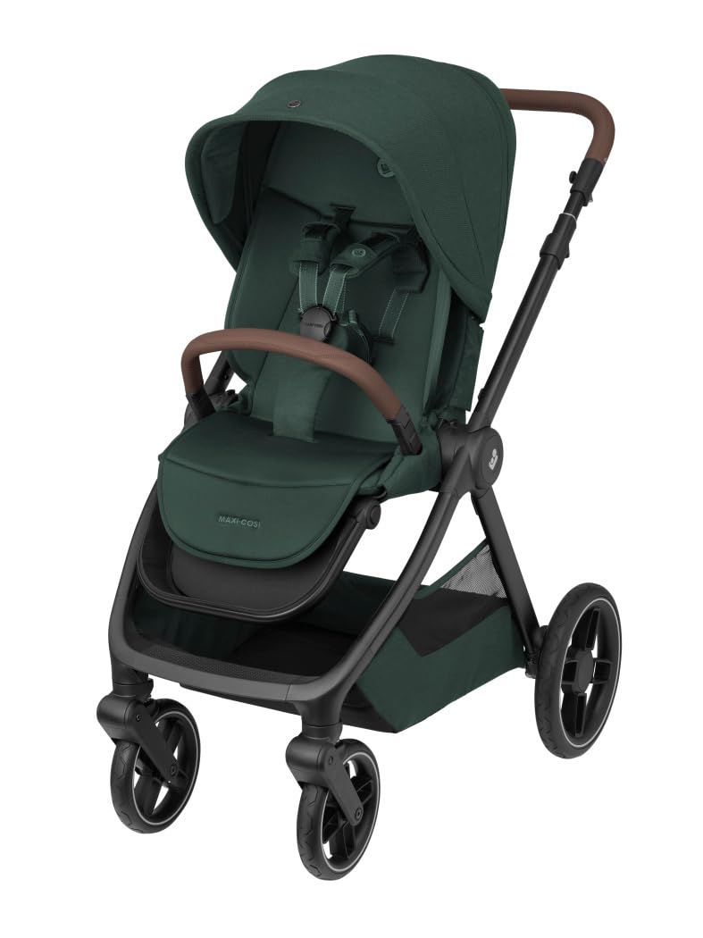 Maxi-Cosi Oxford Baby Kinderwagen, 0–4 Jahre, 0–22 kg, kompakt zusammenklappbar, Geräumiger Sitz, Sa