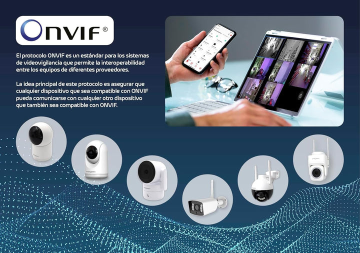 Energeeks Outdoor WiFi IP Kamera mit Beobachter I Licht