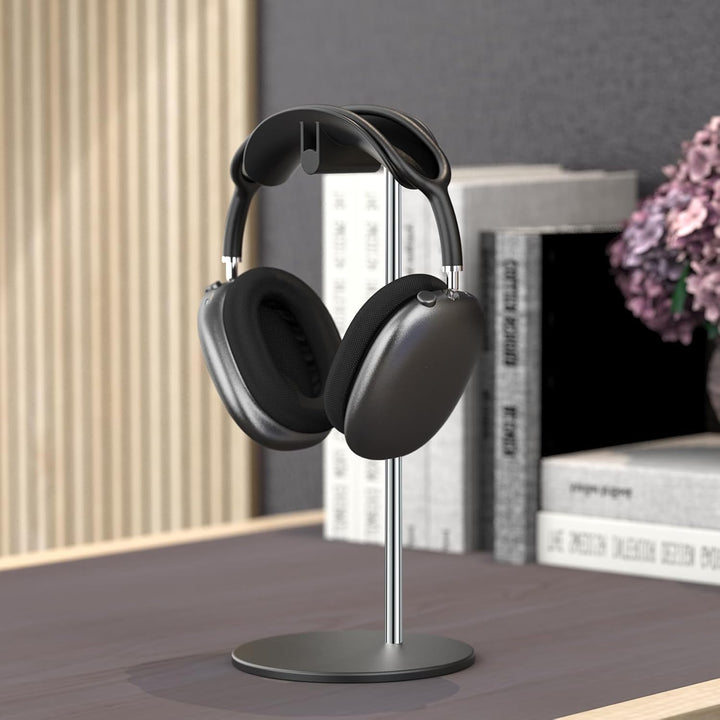 Kopfhörer Ständer, Headset Halterung Halter Tisch mit Aluminium Basis, kompatibel mit AirPods Max, S