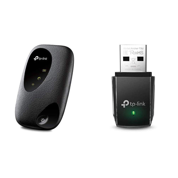 TP-Link M7200 mobiler WLAN Router (4G/LTE bis zu 150Mbit/s Download/ 50Mbit/s Upload) schwarz &amp; Arch