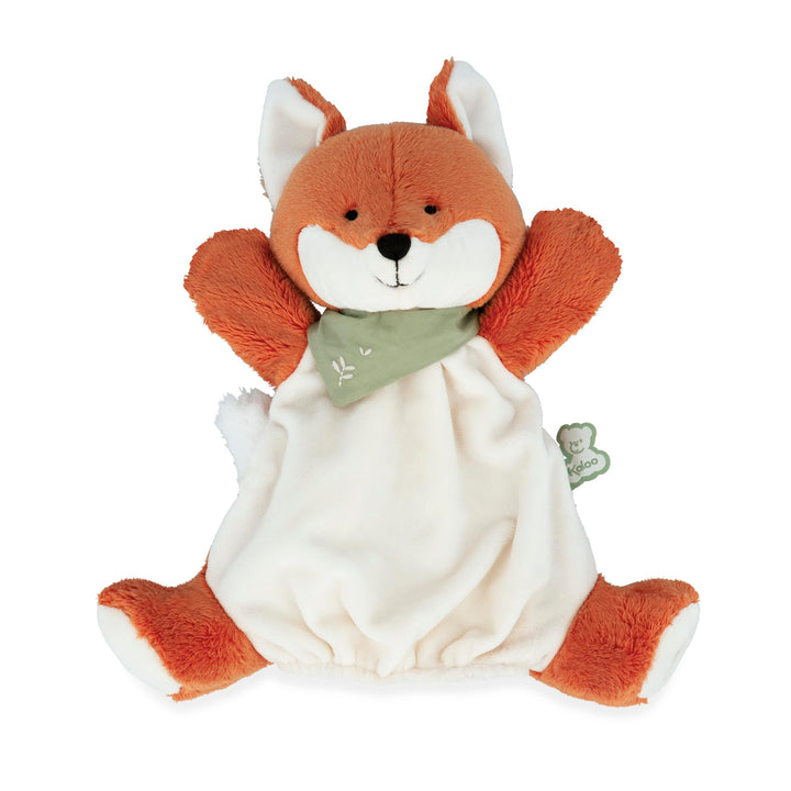 Kaloo - Les Amis - Baby Plüsch-Handpuppe Paprika der Fuchs - 24 cm - Sehr weiches Material - Ab Gebu