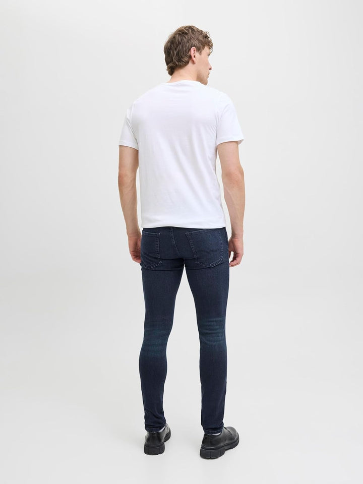 JACK & JONES Herren Skinny Jeans 27W / 32L Blue Denim, 27W / 32L Blue Denim