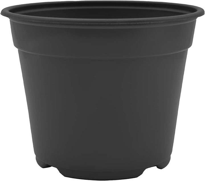 5er-Set Anzuchthaube mit Blumentopf 16 cm Durchmesser Anthrazit runder Anzuchttopf Anzuchthilfe Mini
