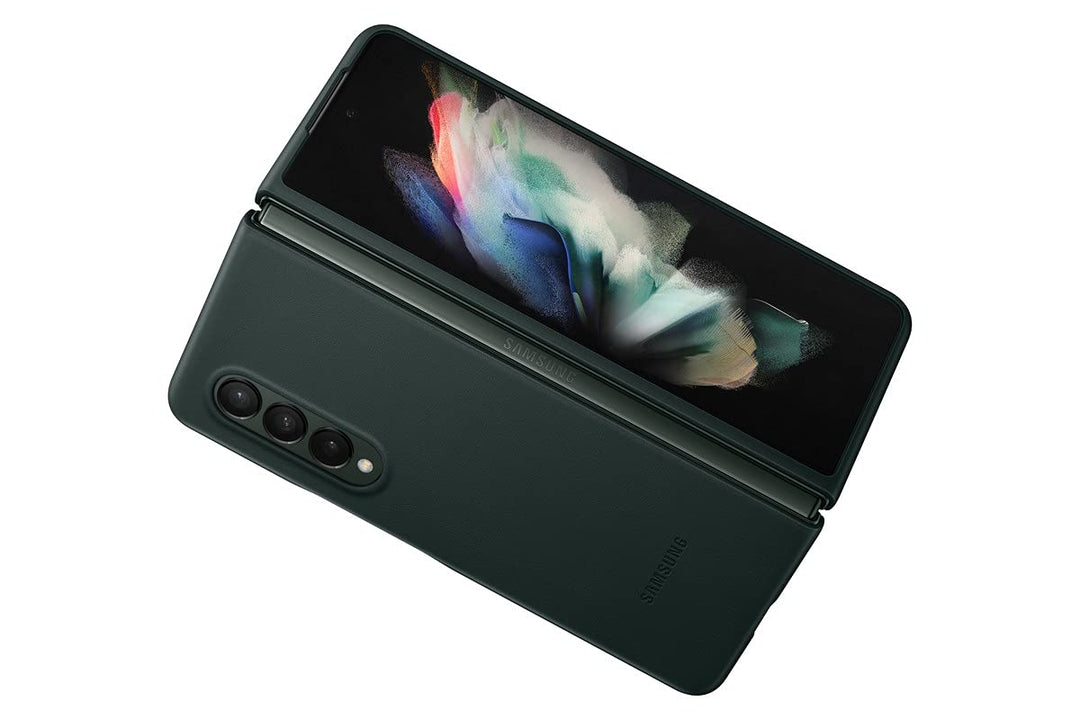 Samsung Leather Cover Smartphone Cover EF-VF926 für das Galaxy Z Fold3 5G, Handy-Hülle, echtes Leder