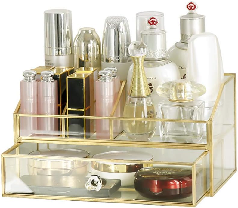 YUEHUA Kosmetikorganiser,Beauty Organizer, Make Up Kosmetik Organizer, Schmink Aufbewahrung Kosmetik