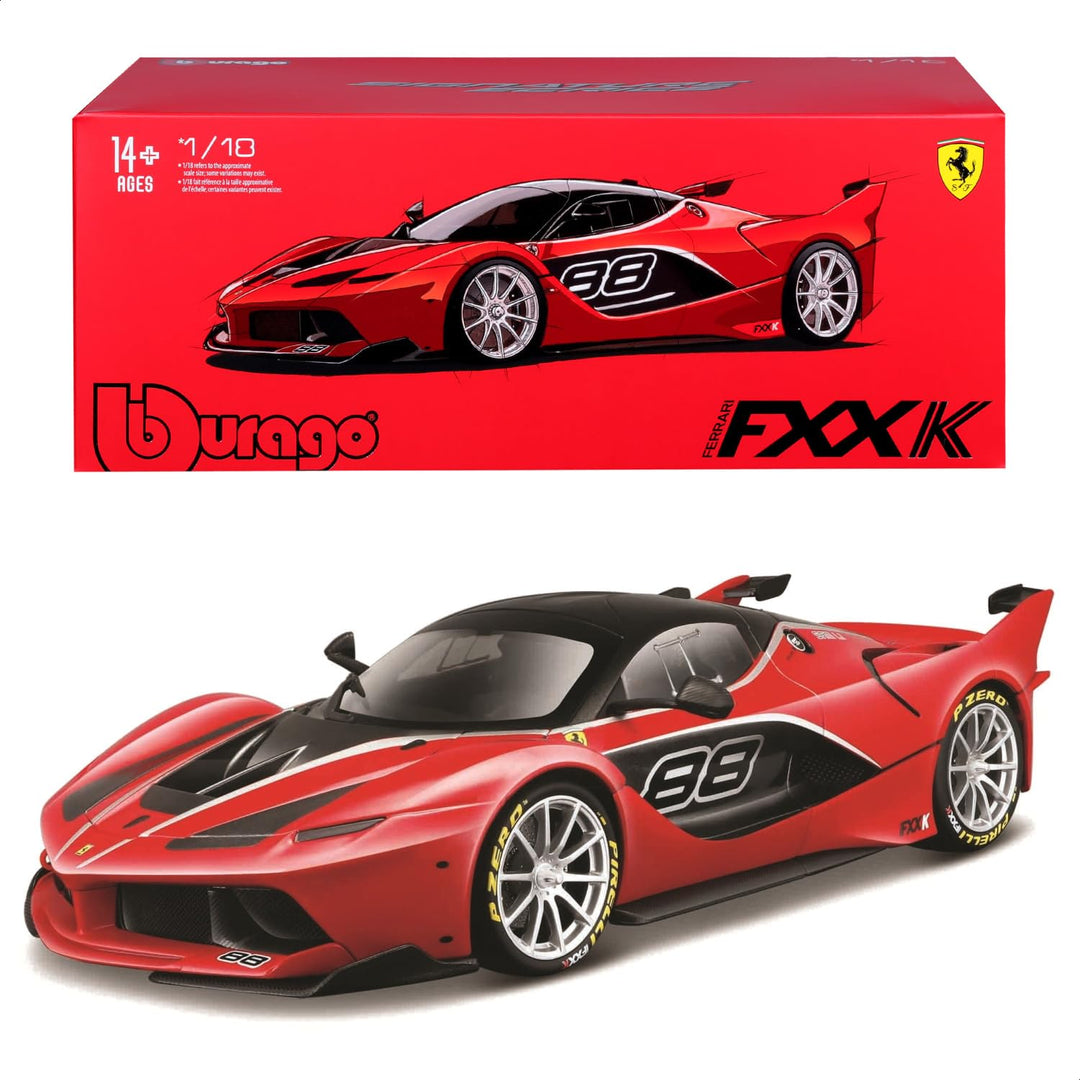 Bburago 18-16907R Ferrari FXX K Modellauto, Weiss