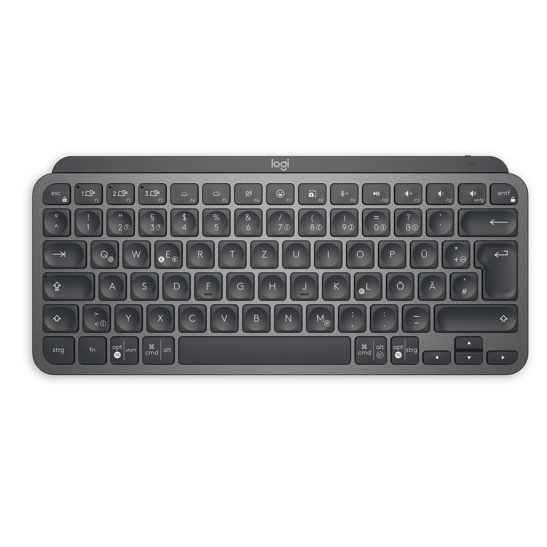 Logitech MX Keys Mini Kabellose Tastatur, Kompakt, Bluetooth, Hintergrundbeleuchtung, USB-C, Kompati