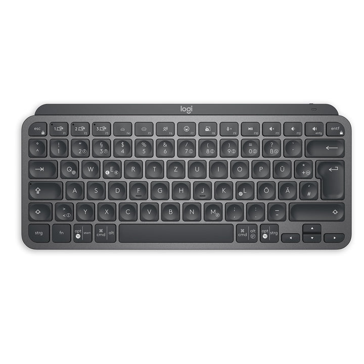 Logitech MX Keys Mini Kabellose Tastatur, Kompakt, Bluetooth, Hintergrundbeleuchtung, USB-C, Kompati