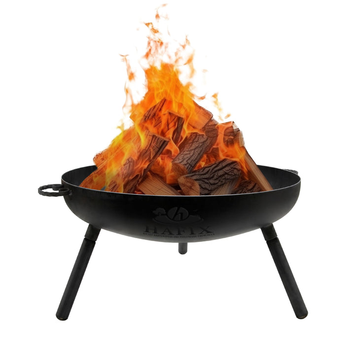 HAFIX® Feuerschale, Feuerkorb, Feuerschalen für Garten, Feuerstelle Outdoor, Feuerschale, Feuertonne