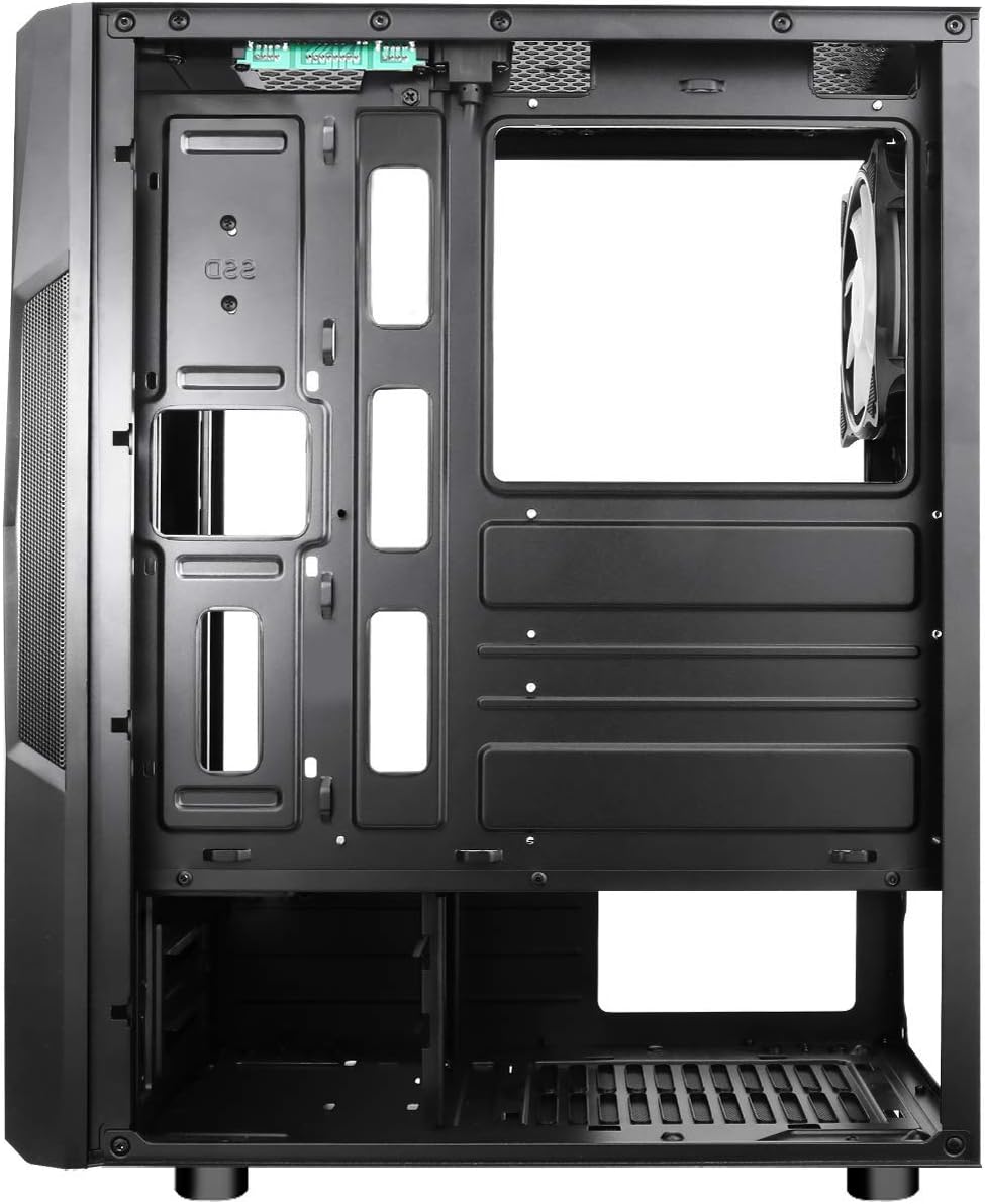 SPIRIT OF GAMER - Gamer Clone III PC-Gehäuse - ARGB - ATX/mATX/ITX Tower - Metallmaschen-Frontplatte
