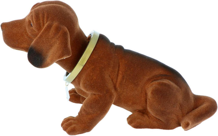RAKSO Original Dackel mit Gelenk, gross, 29 cm, Mehrfarbig, Tierdruck, Wohndeko, Figurine