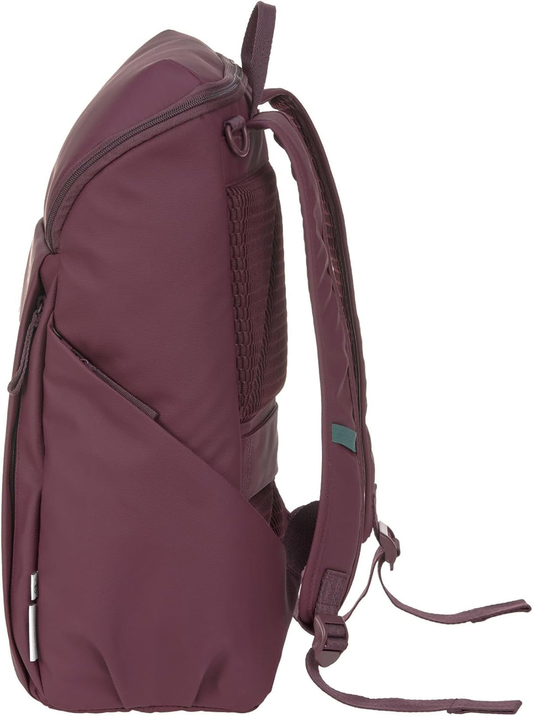 LÄSSIG Baby Wickelrucksack mit Wickelunterlage, Kinderwagenbefestigung und Flaschenhalter/GRE Slende