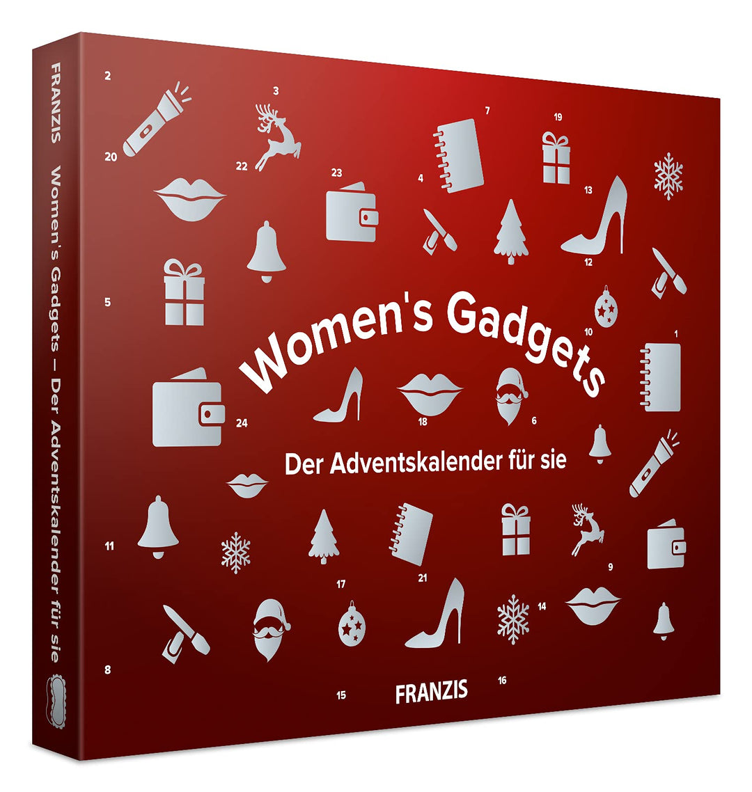 FRANZIS 67255 - Women's Gadgets - Der Adventskalender für sie 2021, 24 Überraschungen, die Frauenher