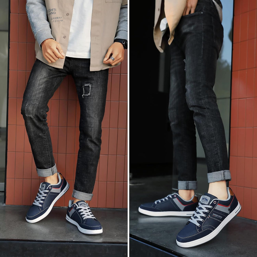 AX BOXING Freizeitschuhe Herren Sneakers Walkingschuhe Mode Schuhe Leichte Trainers Sportschuhe Grös