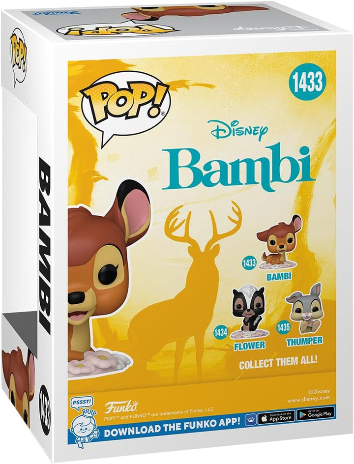 Funko Bambi Bambi Vinyl Figur 1433 Unisex Pop! Standard 3.65 inches Multicolore, 3.65 inches Multico