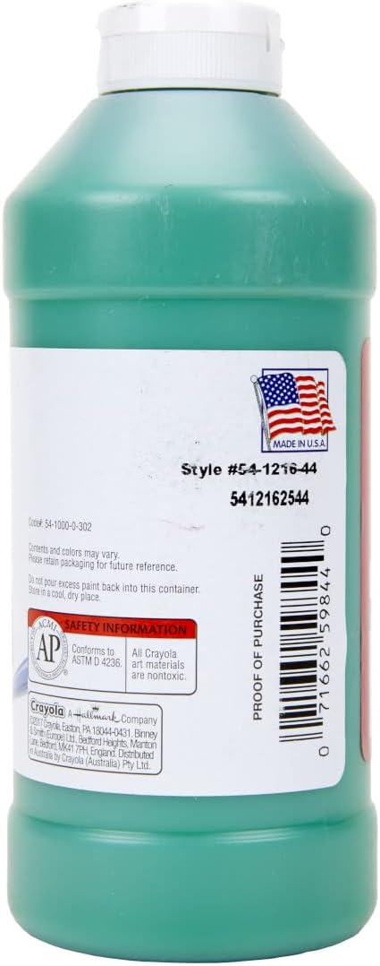 Premier Tempera Paint, Green, 16 oz Grün, Grün