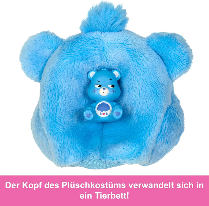 Barbie Cutie Reveal Barbie-Puppe mit Accessoires, Glücksbärchis-Reihe, Modepuppe mit plüschigem Brum