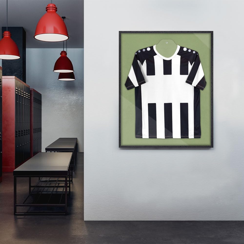 Bildershop-24 Objektrahmen Trikotrahmen Vario inkl. Bügel und Passepartout 80x100cm Schwarz (lackier