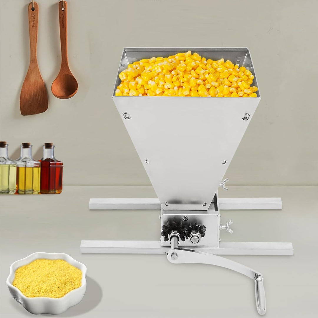 4L Getreidemühle, Malzmühle Futtermühle Maismühle, elektrische Kornpresse für Gerste Weizen Mais, Ha