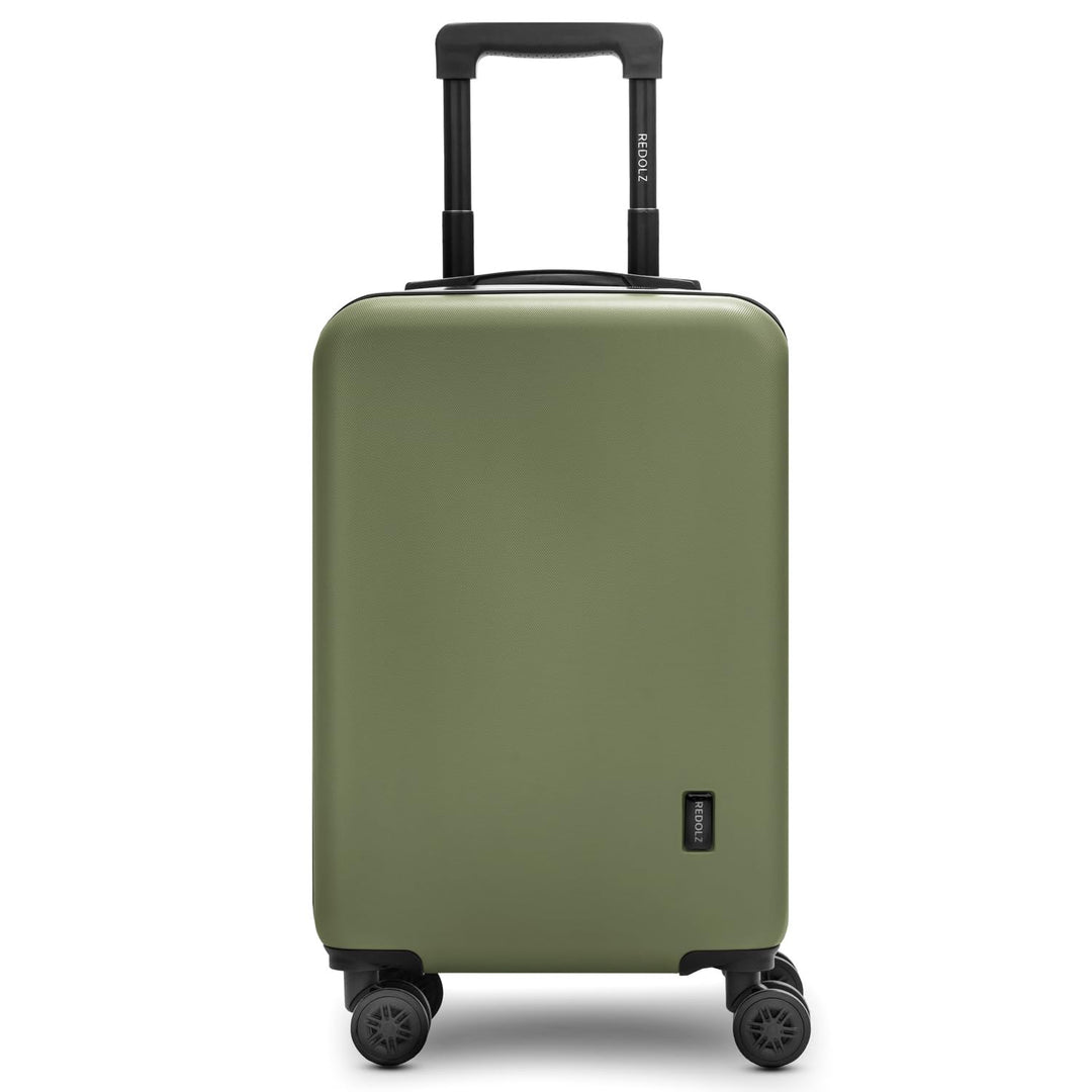REDOLZ kleiner Hartschalen Kabinen-Koffer | Cabin-Trolley 36 x 21 x 55 cm aus hochwertigem ABS Mater