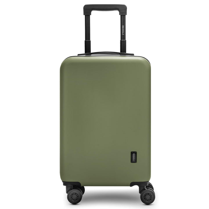 REDOLZ kleiner Hartschalen Kabinen-Koffer | Cabin-Trolley 36 x 21 x 55 cm aus hochwertigem ABS Mater