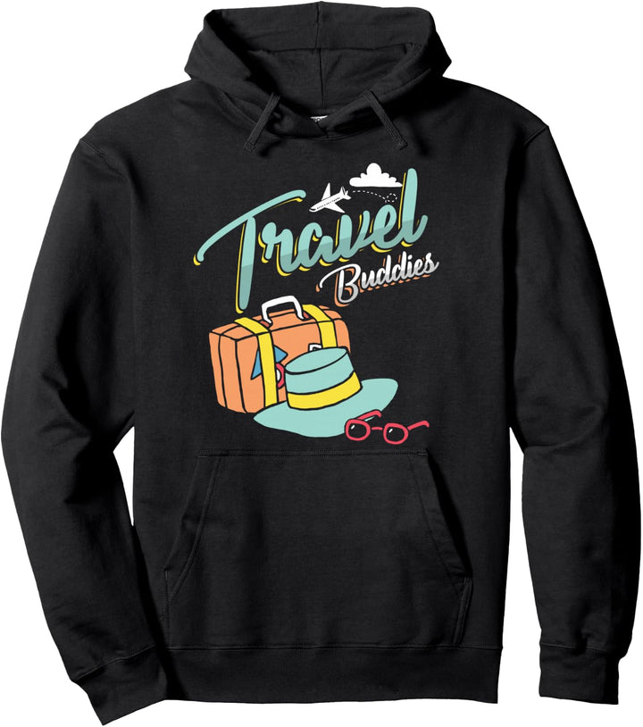 Reisekameraden Sommer Fluchturlaub Urlaub Reisende Reisende Pullover Hoodie