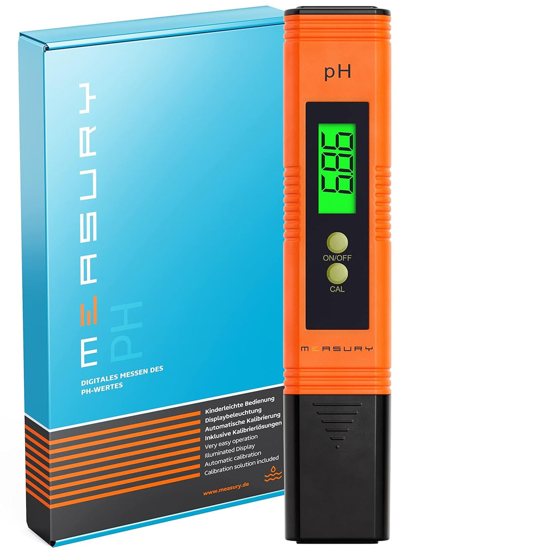 PH Wert Messgerät Pool, PH Messgerät Pool Digital, PH Meter Wein, Wasser und Urin, 0.00-14.00 pH Mes