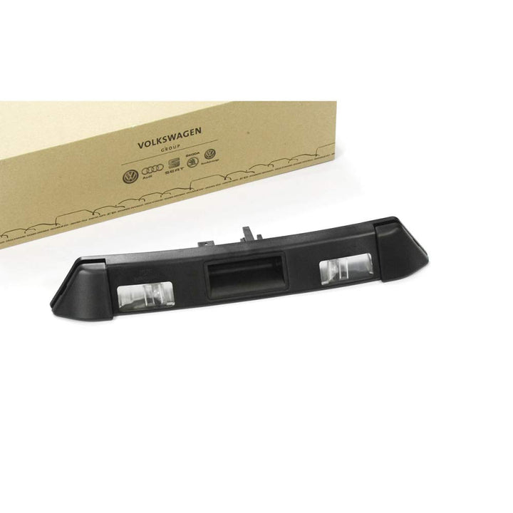 Griffleiste Heckklappe Kennzeichenleuchte Leiste satinschwarz 8S0827574B9B9, nur für Fahrzeuge ohne