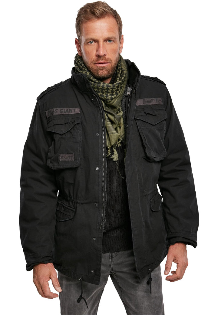 Brandit Herren Jacket S Schwarz, S Schwarz