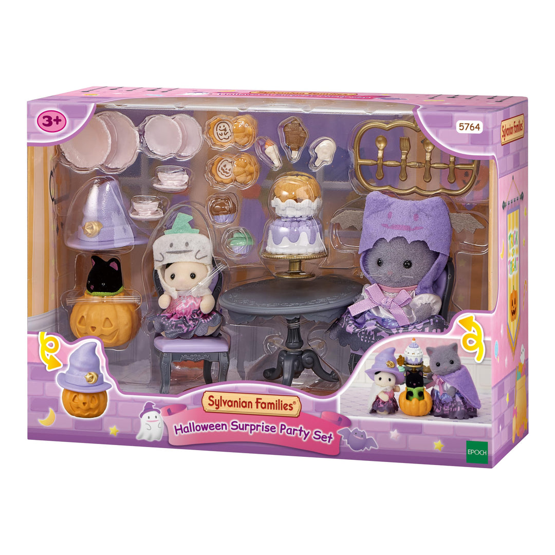SYLVANIAN FAMILIES - 5764 Halloween Überraschungsparty Set - Puppenhaus Spielset