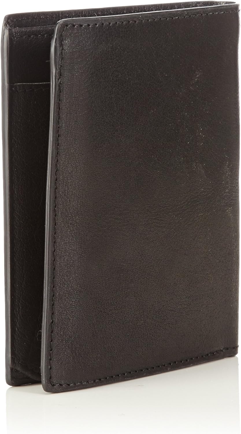 Strellson Herren Geldbeutel Jefferson Brieftasche aus Leder Schwarz (Black 900), Schwarz (Black 900)