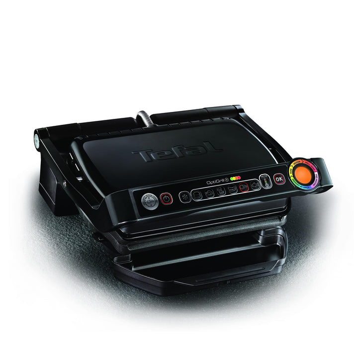 TEFAL GC7128 OPTIGRILL+ Kontaktgrill | 6 Automatikprogramme | Manueller Modus mit 4 Temperaturstufen